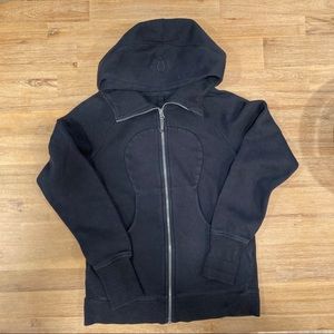 Lululemon Black Full-Zip Hoodie